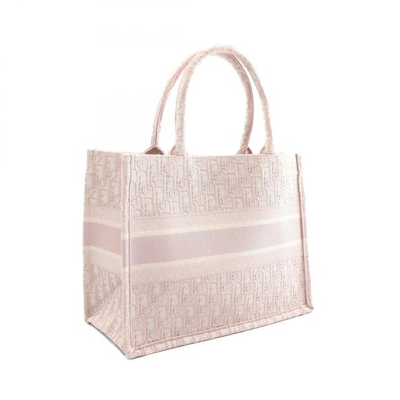 Dior Tote Tote Pink Medium Bag Book - Picture 1 of 8